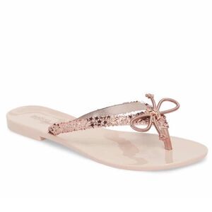 Melissa | Harmonic Elements Flip Flop | Rose Gold